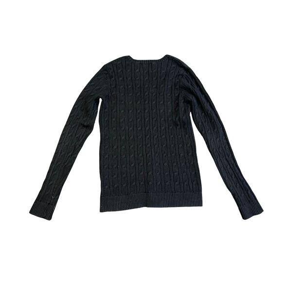 Charter Club Cable Knit Pullover Sweater Size Small Fall Winter Cotton Preppy - Picture 2 of 4